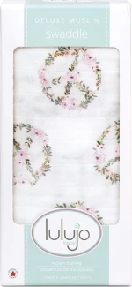 Lulujo Πάνα Αγκαλιάς Peace Bamboo 120x120cm