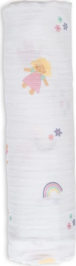 Lulujo Πάνα Αγκαλιάς Lulu Bamboo 120x120cm