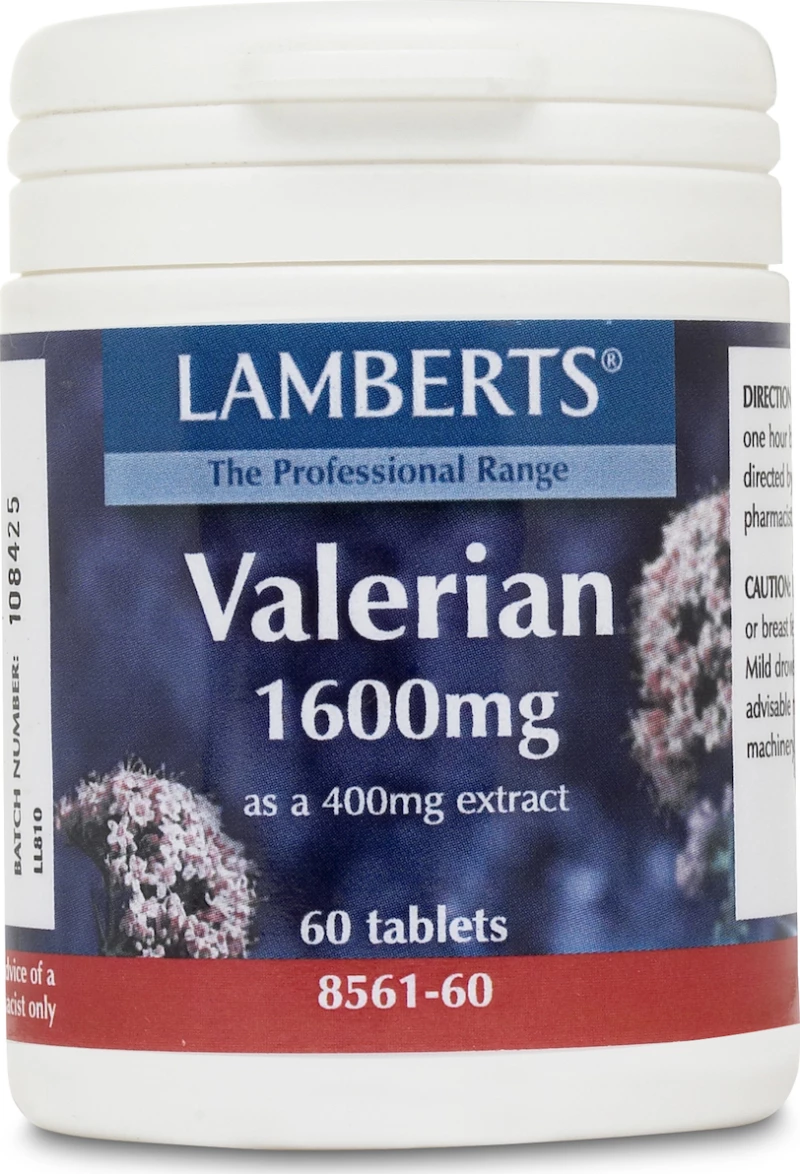Lamberts Valerian 1600mg 60 ταμπλέτες