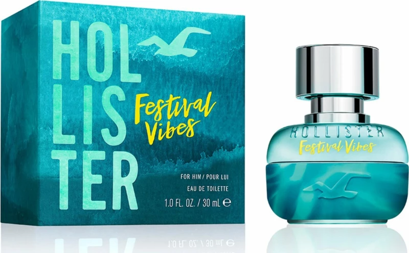 Hollister Festival Vibes For Him Eau de Toilette 30ml