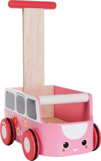 Plan Toys Περπατούρα Φορτηγάκι Ροζ