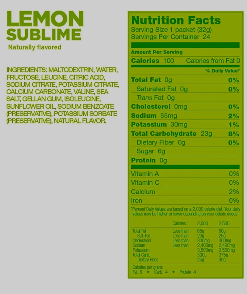 GU Energy Gel 32gr Lemon Sublime