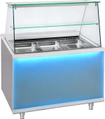 Bambas Frost Ψυχόμενη Βιτρίνα Corian Frost BFC 180 Glass