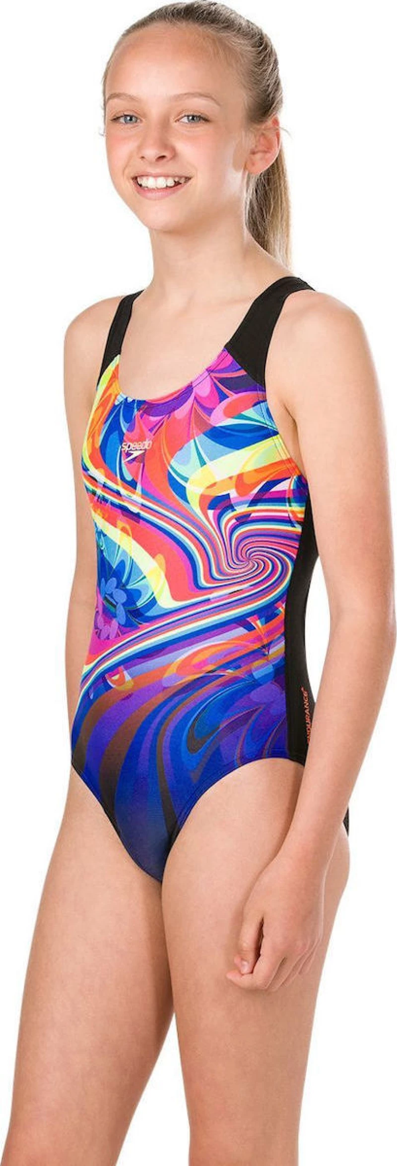Speedo Placement Digital Spashback SPEEDO black