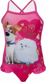 Παιδικό μαγιό ολόσωμο μπορντώ Secret Life of Pets