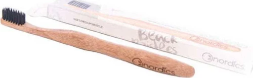 Nordics Bamboo Toothbrush with Charcoal Bristles