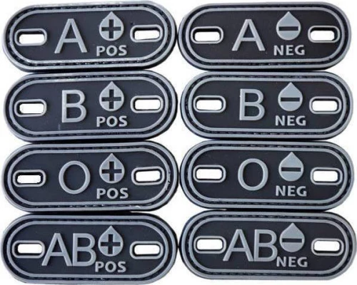 PVC BTBLA ΟΜΑΔΑ ΑΙΜΑΤΟΣ - (Μαύρο/Γκρι)