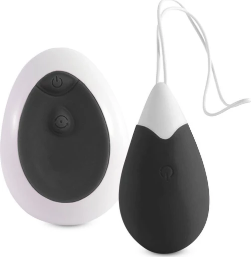 Intense Jan Vibrating Egg Remote Deep Black(Width=90Mm,Height=105Mm,Depth=40Mm)
