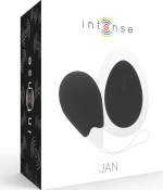 Intense Jan Vibrating Egg Remote Deep Black(Width=90Mm,Height=105Mm,Depth=40Mm)