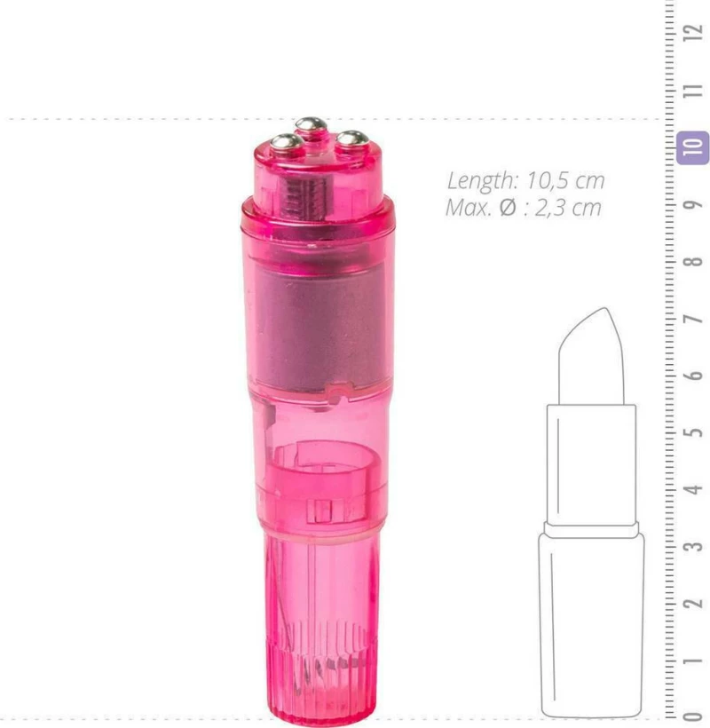 Easytoys Pocket Rocket 10.50cm Pink