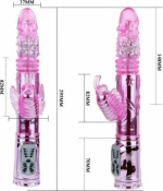 Baile Throbbing Butterfly 29.5cm Pink