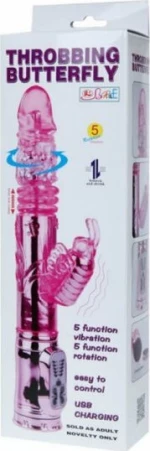 Baile Throbbing Butterfly 29.5cm Pink