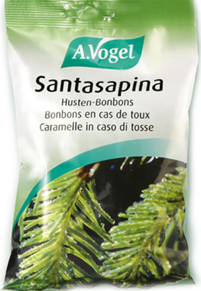 A.Vogel Bonbons Santasapina για το Βήχα, τη Βραχνάδα & τον Ερεθισμένο Λαιμό 100gr