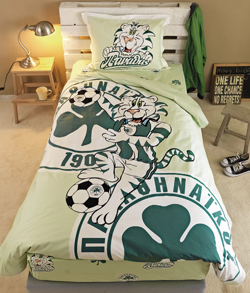 Palamaiki Σετ Κουβερλί Panathinaikos FC4 170x250cm