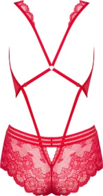 Obsessive 853-TED Sensual Teddy Red
