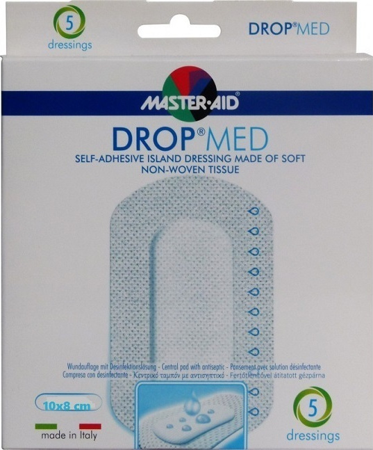 Master Aid Drop Med 10x8 (5,6x4) 5τμχ