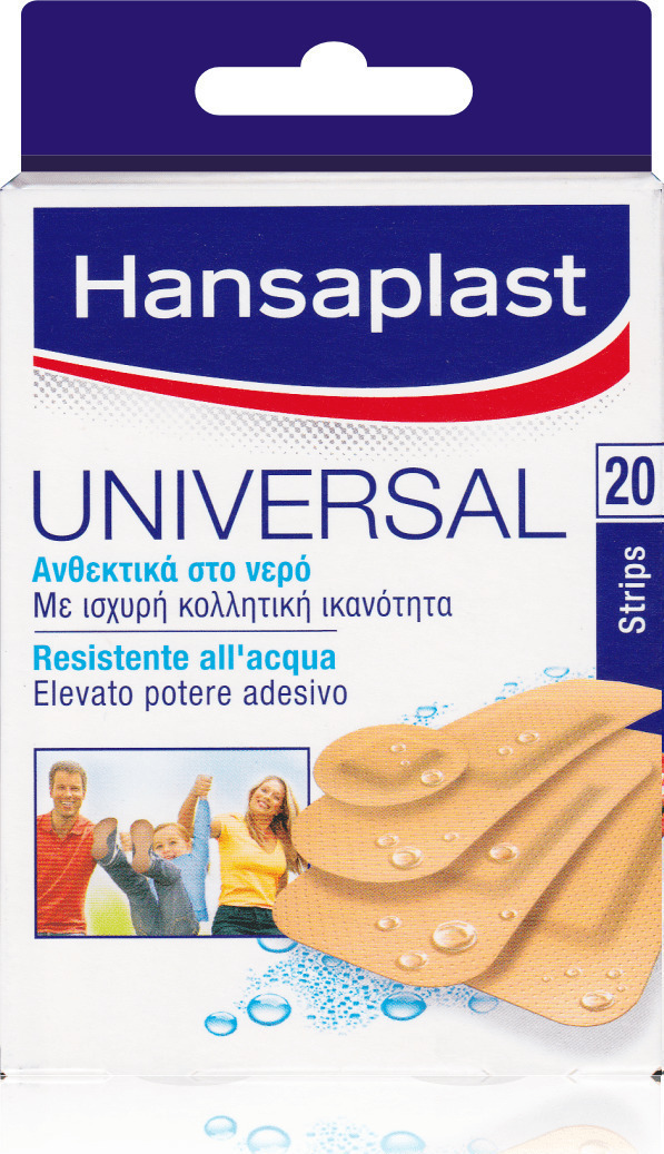 Hansaplast Universal Water Resistant 20τμχ