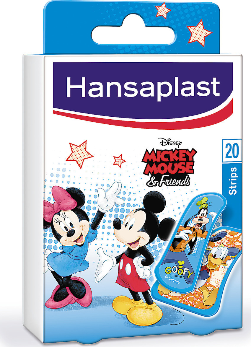 Hansaplast Disney Mickey Mouse & Friends 20τμχ