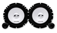 Alpine 6-1/2" 16.5cm Component 2-Way Speaker - SXE-1750S