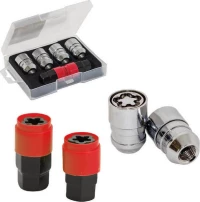 Αντικλεπτικά Μπουλόνια Ασφαλείας Butzi Pro Kit 6 pcs Με Μοναδικό Κλειδί-Εργαλείο Type-ΗΗ 1/2 UNF