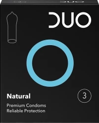 Duo Natural 3 Προφυλακτικά Κλασικά