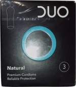 Duo Natural 3 Προφυλακτικά Κλασικά