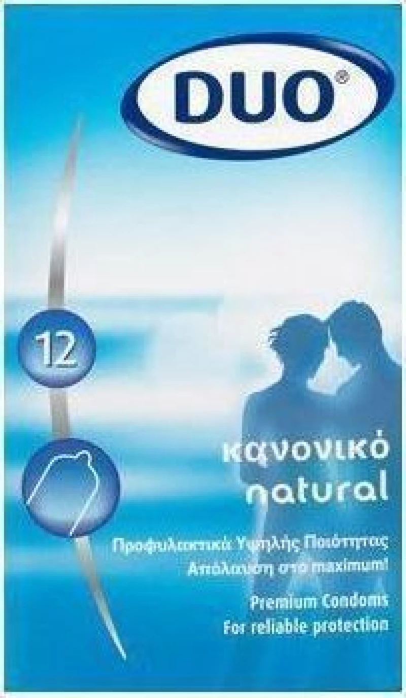 Duo Natural 12 Προφυλακτικά Κλασικά