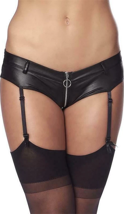 Rimba Amorable Pants with Garter Belt & Zipper