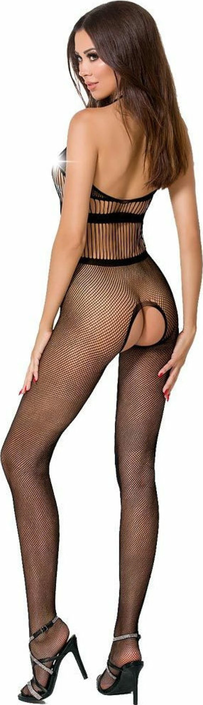 Ολόσωμο καλσόν - Passion BS048-Black