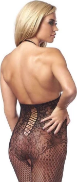 Rimba Bodystocking No Breast Black R1539