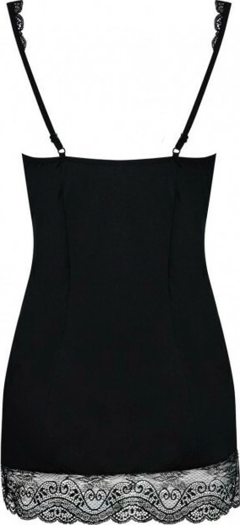 Obsessive Miamor Chemise & Thong Black