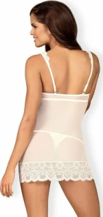 Obsessive White Chemise & Thong
