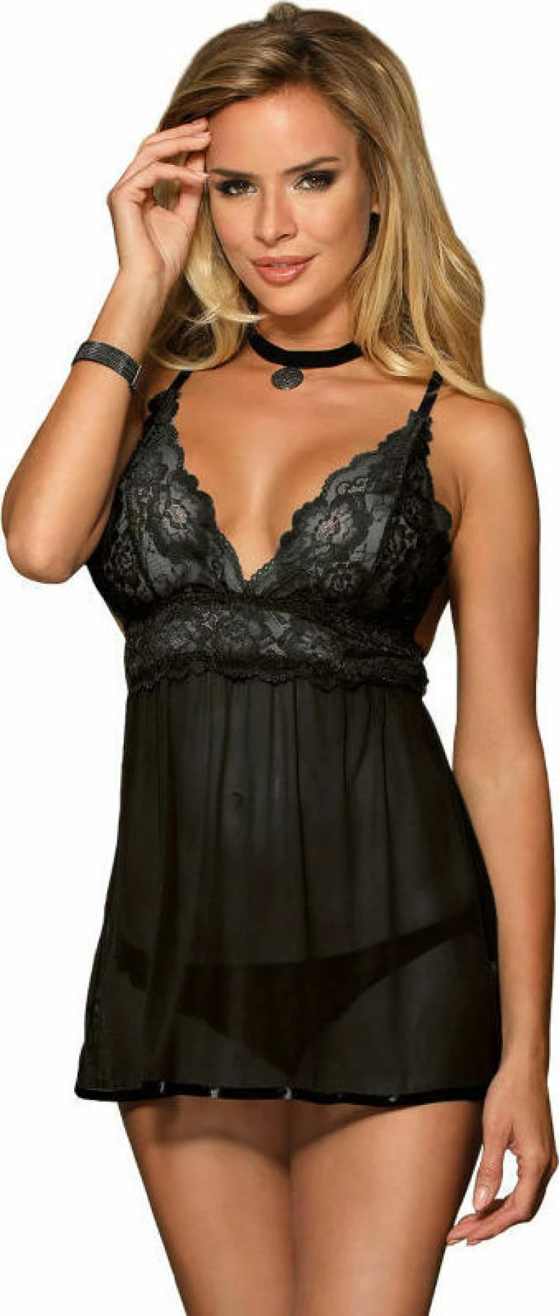 SUBBLIME BREAST LACE BABYDOLL