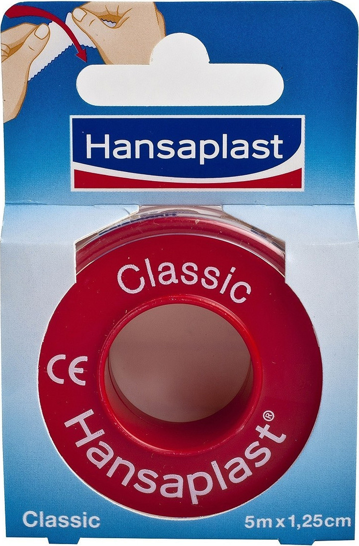 Hansaplast Classic Tape 1.25cm x 5m