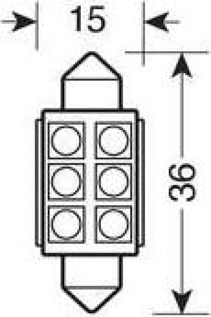 Lampa SV8.5-8 Hyper-Led Power 18 White 12V 1τμχ
