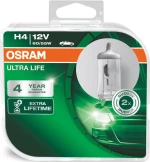 Osram H4 Ultra Life 12V 2τμχ