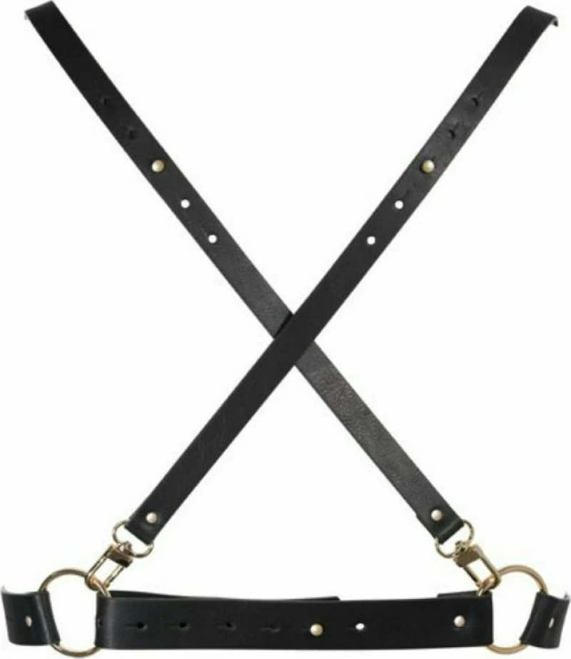 Bijoux Indiscrets Maze X Harness Black