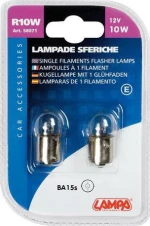 Lampa R10W Σετ Λαμπάκια 12V 2τμχ