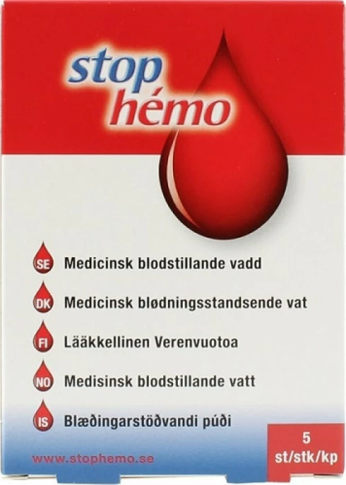 Stop Hemo Αιμοστατικό 5τμχ