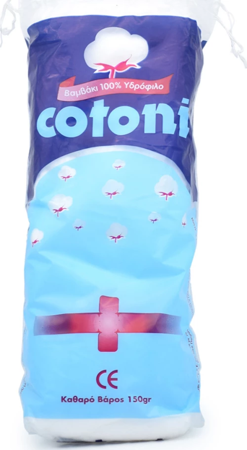 Cotoni Υδρόφιλο Βαμβάκι 150gr