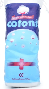 Cotoni Υδρόφιλο Βαμβάκι 150gr