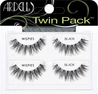 Ardell Twin Pack Lashes Wispies Black