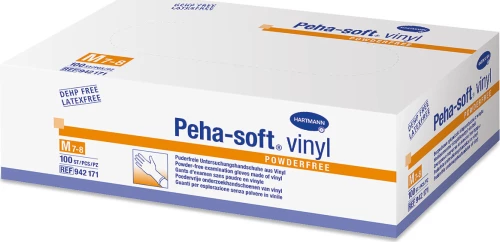 Hartmann Peha-soft Vinyl Powder Free Gloves Διάφανο 100τμχ