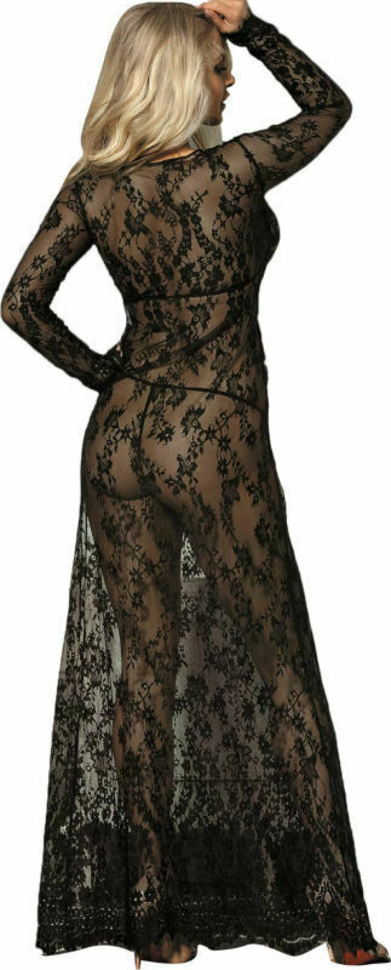 SUBBLIME LONG SLEEVE LONG DRESS