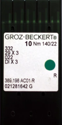 Groz Beckert VE-29X3 Βελόνες Ραπτομηχανής