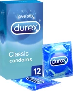 Durex Classic Προφυλακτικό 12 Τεμάχια