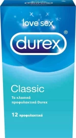 Durex Classic Προφυλακτικό 12 Τεμάχια