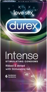 Durex Intense 6 τμχ