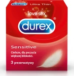 Durex Sensitive Thin Feel - Προφυλακτικά Για Μεγαλύτερη Ευχαρίστηση 3τμχ