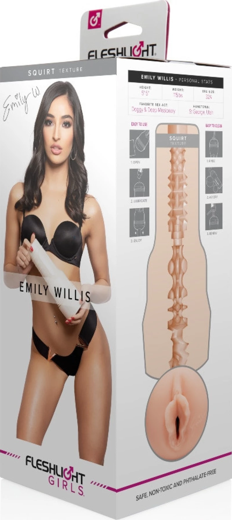 Fleshlight Girls Emily Willis Squirt